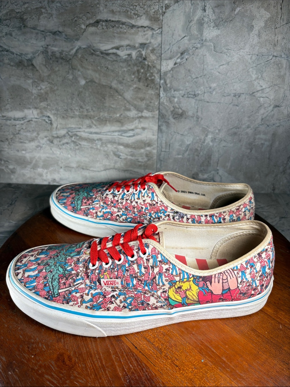 Vans X Where’s Waldo Slip On Men’s Size 11.5 Shoes